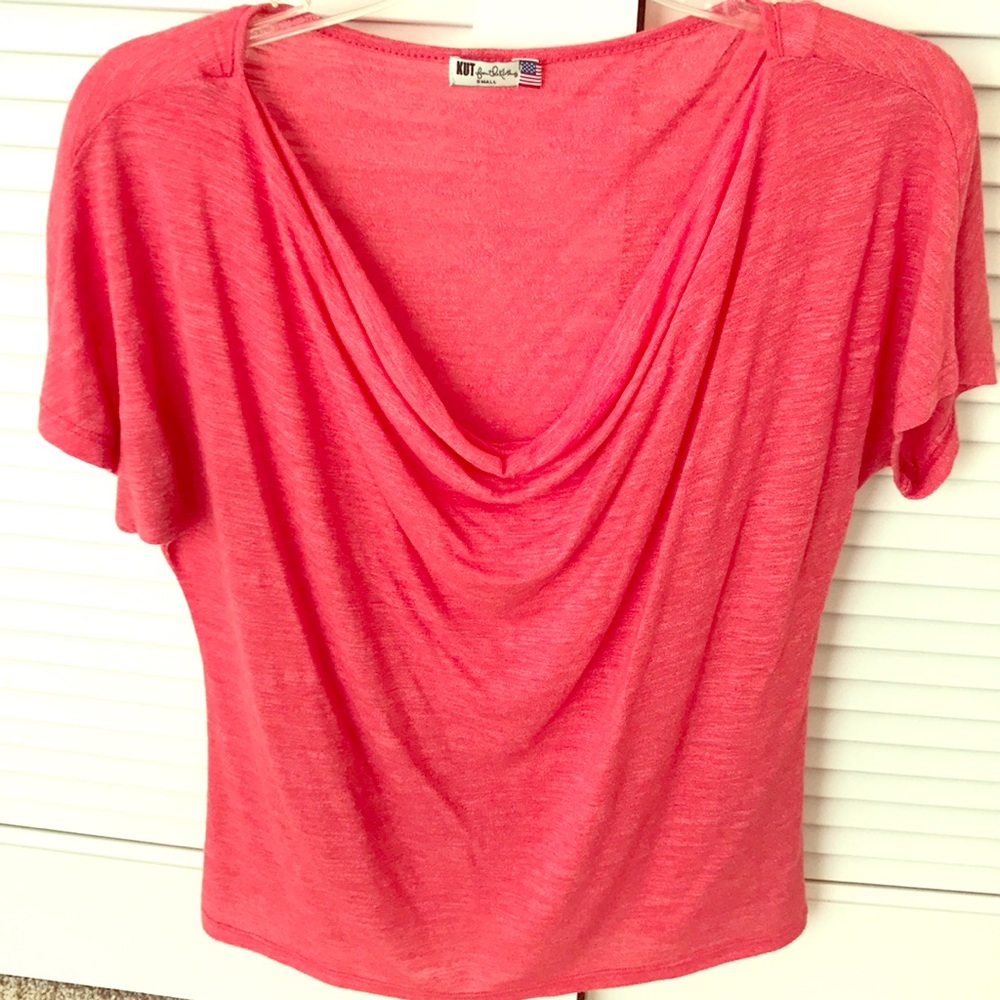 Kut from the Kloth Slub knit top